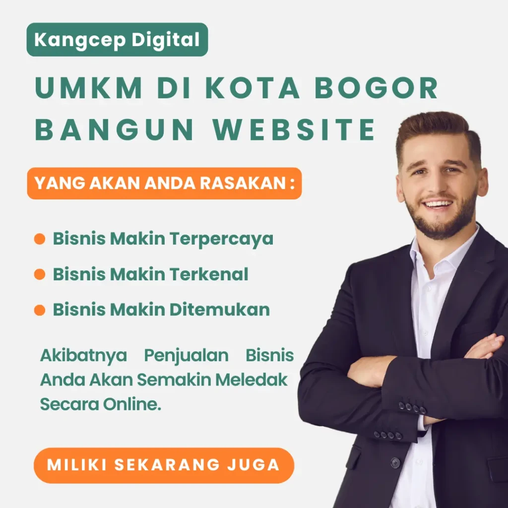 Jasa Website Bogor Murah Berkualitas Nomor 1