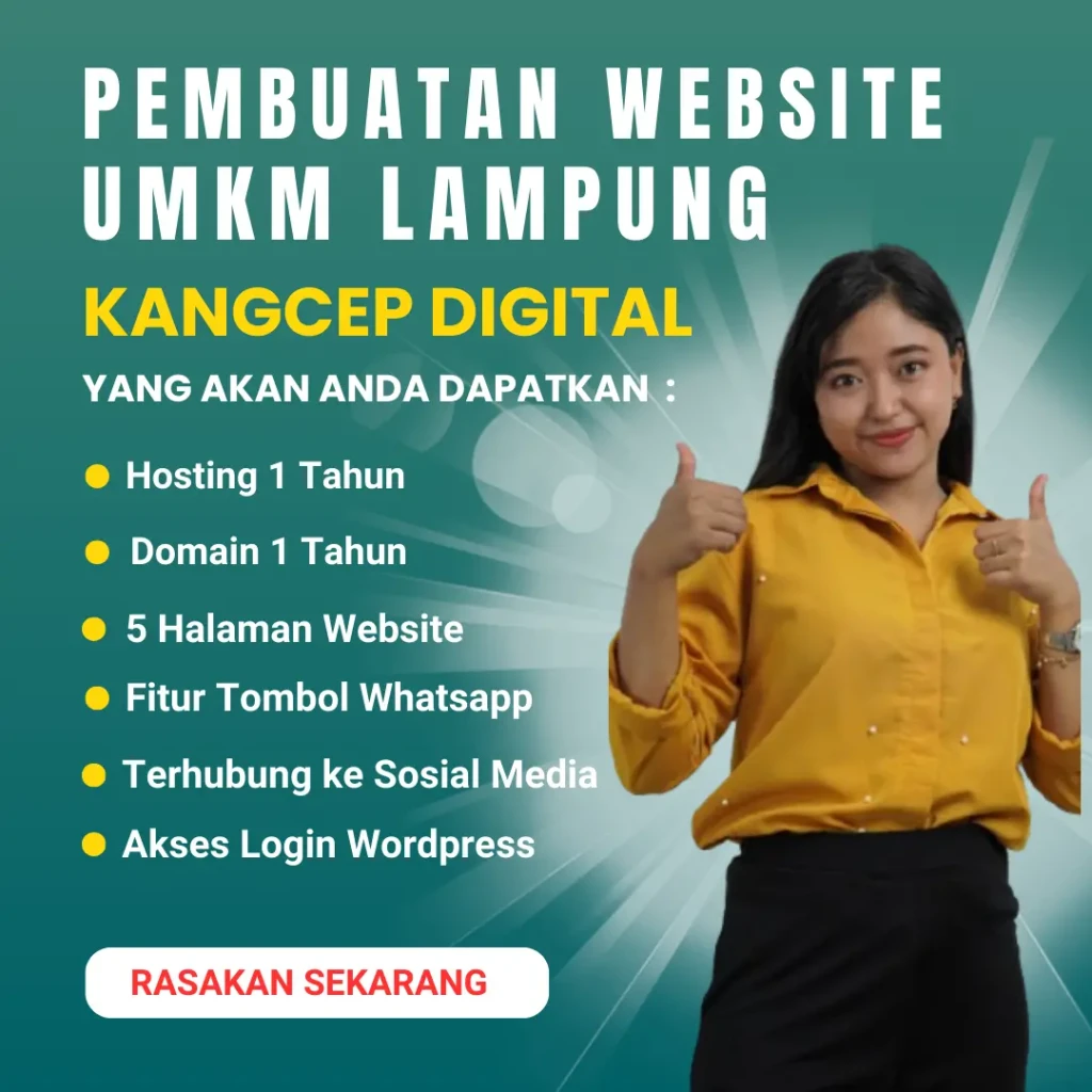 jasa website jualan online lampung