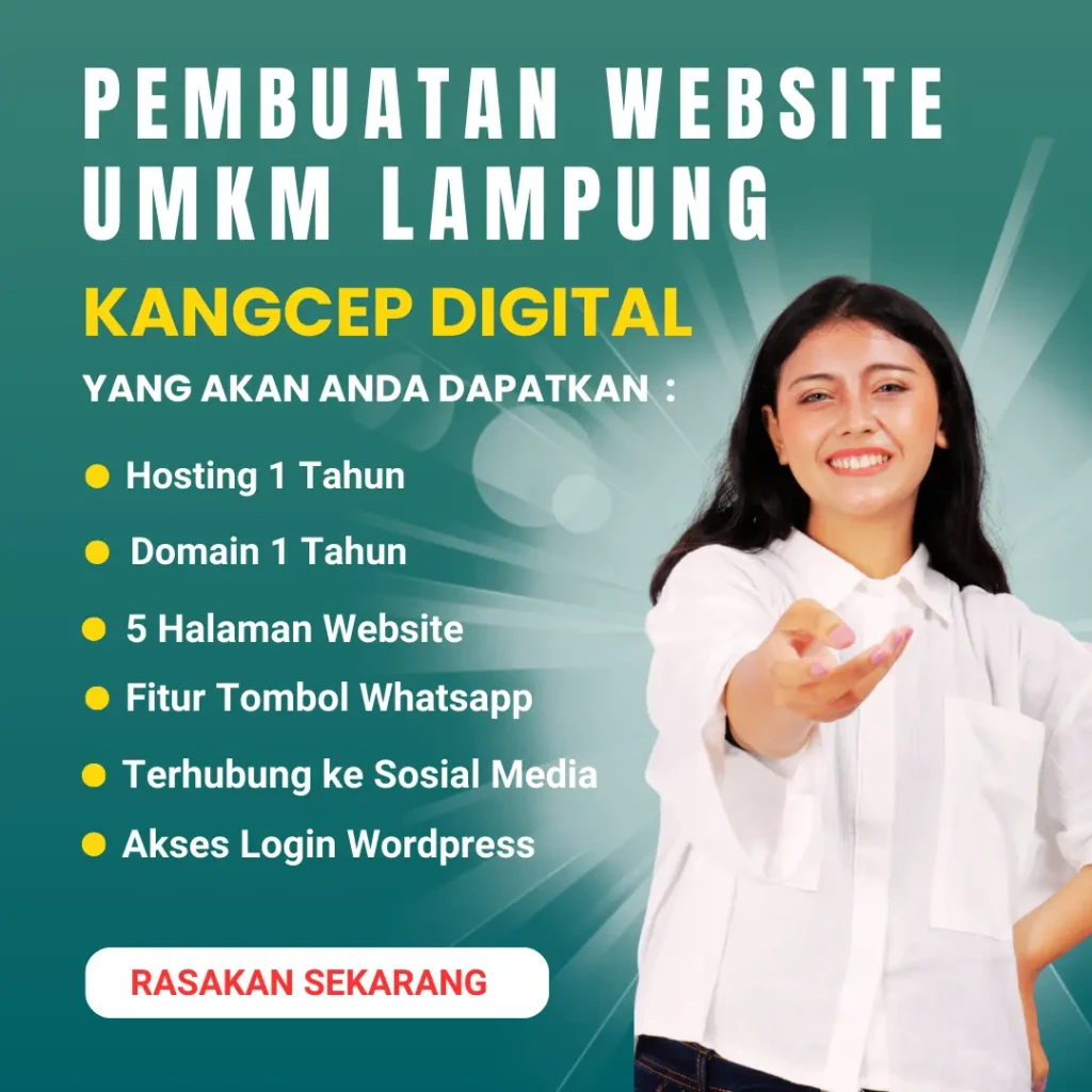 jasa website umkm lampung