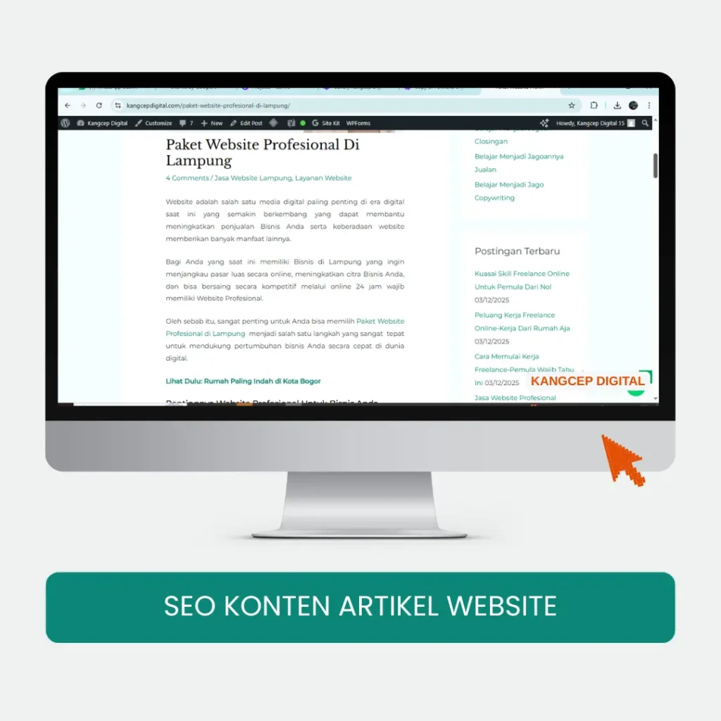 Seo Konten Artikel Website